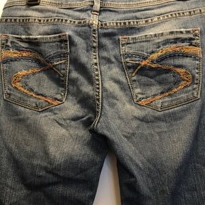 Silver Aiko Denim Capris Size 29